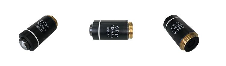 100X S plan achromatic objective for finity biological microscope