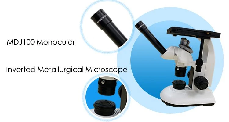 MDJ100 long working distance inverted metallurigcal microscope