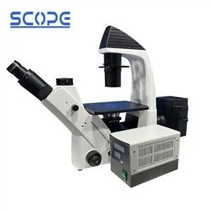 Microscopio de fluorescencia con lámpara de mercurio