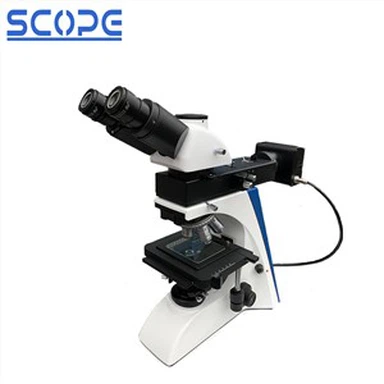 Microscopio metalográfico trinocular 50X-1000X